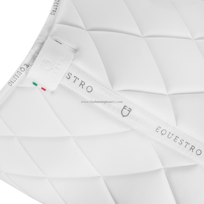 SOTTOSELLA EQUESTRO MODELLO GP CON LOGO (BIANCO/BIANCO),SOTTOSELLA DA SALTO, EQUESTRO